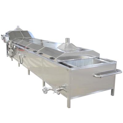 China 6500W 2800kg Potato Blanching Machine For Crisp French Fries Almond for sale