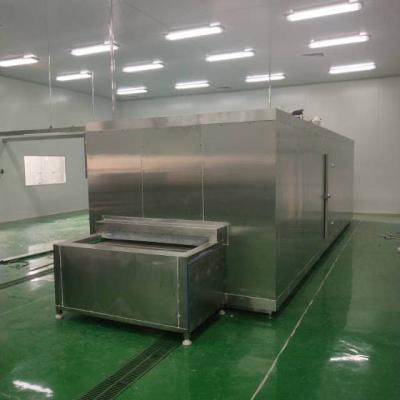 China Refrigerar automático industrial de Chips Line 40KW da batata das batatas fritas IQF à venda