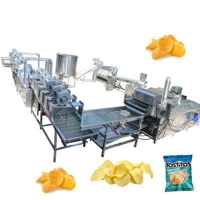 China Potato Chips Production Line Small Scale Frozen French Fries Production Line for sale