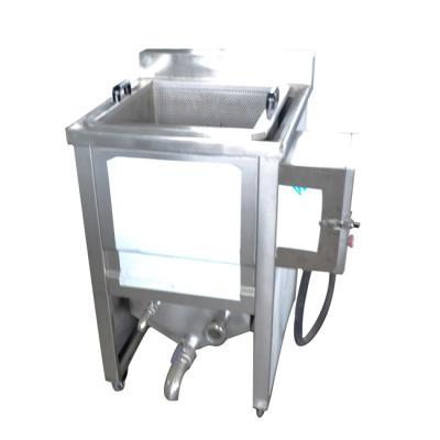China Electric Potato Chips Deep Fryer 50kg/H Banana Chips Frying Machine for sale