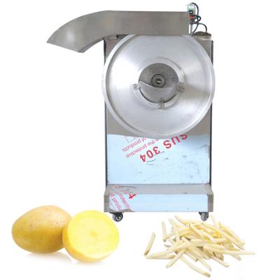 China Restaurant Stainless Steel Potato Finger Chips Cutting Machine for sale
