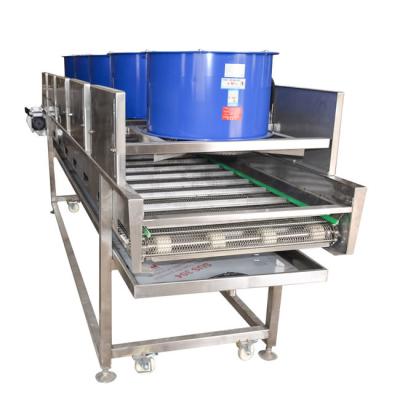China 220v 800kg/H Flip Commercial Fruit Drying Machine com a linha da esterilização à venda