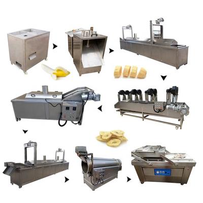 China Banana Chips Production Line Fruit And Vegetable Chips Making Machine for sale