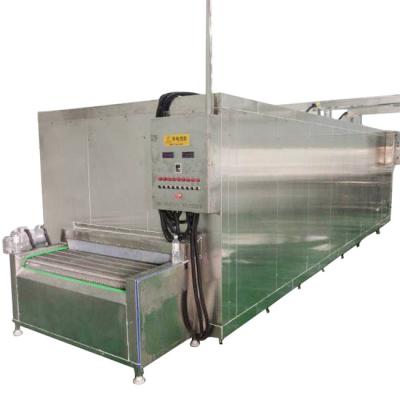 China Máquina de la congelación de alimentos del túnel de 300KG/H IQF para los pescados de las patatas fritas en venta