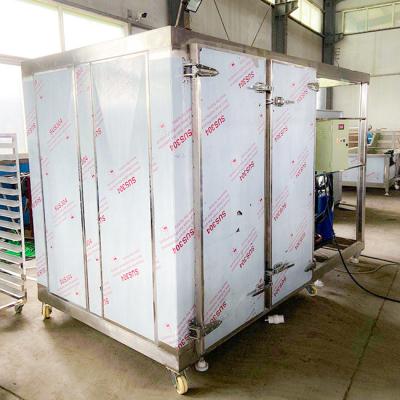 中国 デジタル温度調整の食糧IQF凍結機械R404冷却剤 販売のため