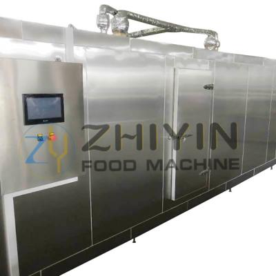 China máquina de congelação vegetal do alimento de 380v 100KG/H resistente à corrosão à venda