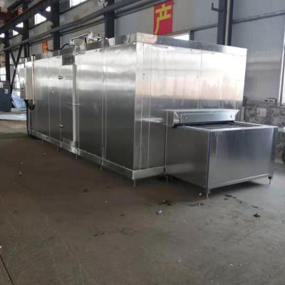 China Tunnel French Fries Iqf Freezing Machine 300KG/H For Seafood for sale