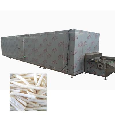 China Máquina anti 1600KG/H SUS304 de la congelación de alimentos de los mariscos del palillo IQF en venta