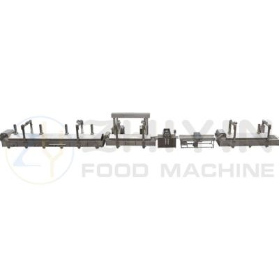 China 100kg/H Crisps Making Machine PLC French Fries Making Line for sale
