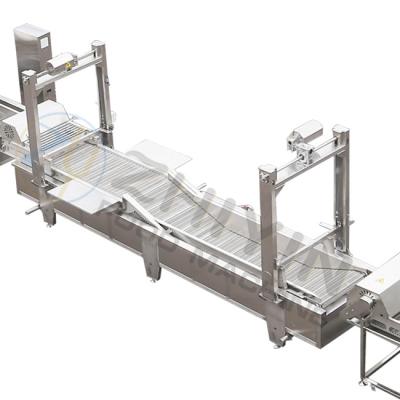 China Diesel Heating French Fries Production Line Fresh Frozen French Fries Machine for sale