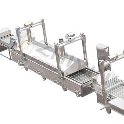 China SS304 PLC French Fries Production Line Deoiling French Fries Machine for sale
