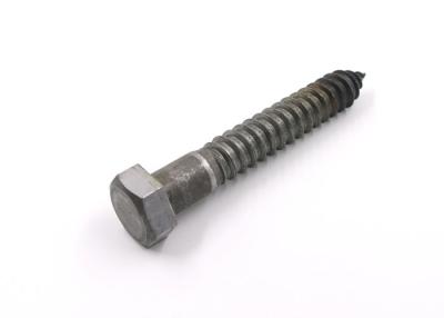 China 5 Inch Long Steel Wood Screws , Field Construction Structure Hex Lag Bolts for sale