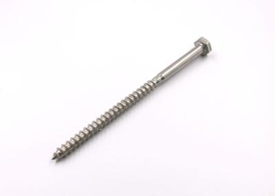 China Stainless Steel Hex Head Wood Screws A2 DIN571 For Interior Decoration for sale