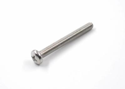 China Small Stainless Steel Screw Bolts , DIN7985 Cross Recessed Pan Head Screw for sale