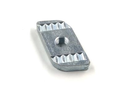 China Special Custom-made Galvanized Square Nuts Used with Channel Steel for sale