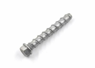 China Mechanical Galvanized Fasteners Screws Bolts Hex flang head concrete screws for sale