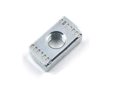 China Custom-made Galvanized Square Steel Nuts Used with Channel Steel channel nuts for sale
