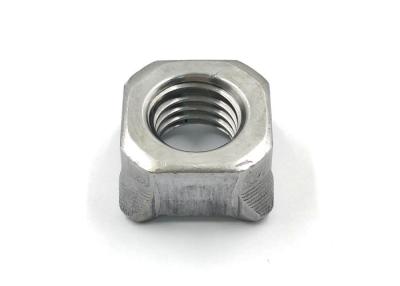 China Plain Mild Steel JISB1196 Square Weld Nuts for Automobile Industry M4-M12 for sale