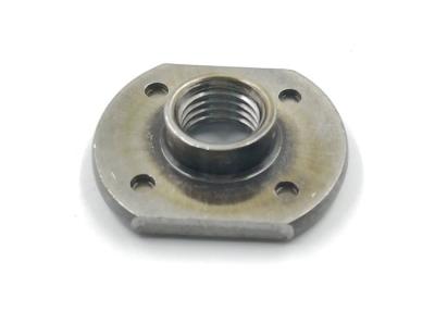 China Plain Mild Steel T Weld Nuts with 4 Projection Points M6-M12 for Vehicles for sale