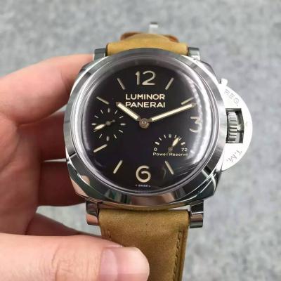 China Panerai LUMINOR 1950 Series PAM423 Hand Wound P3002 Power Reserve Display Watch with Brown for sale
