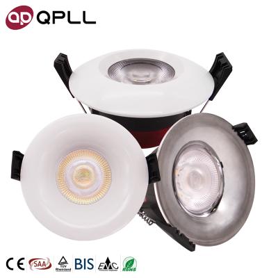 China Modern Indoor Christmas Home Fixtures Down Lamp Ceiling Round LED Recessed Anthracnose 8W COB Light Spotlight for sale