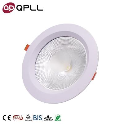 China 2021 Modern 3CCT 7W 10W 15W 20W 30W Modern Commercial Bedroom Kitchen COB Recessed Ceiling Spot Light Indoor LED Spotlight for sale
