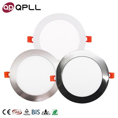 China Customized Modern 3cct Selectable Panel Light Super Bright LED 18 Watt Round Panel Light for sale