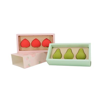 China Soft Egg Puff Makeup Sponge Egg Powder Free Beauty Egg Box Packaging Super Soft and Delicate Makeup Sponge Wet and Dry for sale
