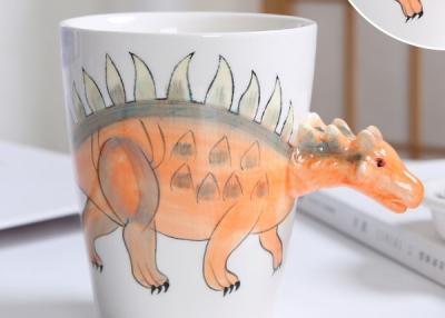 China Cartoon Animal Restaurant 15 Ounce 3D Ceramic Mugs for sale