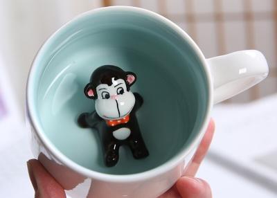 China Cartoon Glaze Animal 3D Personalised Ceramic Mugs for sale