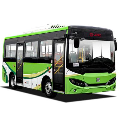 China Energy Saving Pure Electric Bus TEG6661BEV01 Intelligent Management Bus for sale