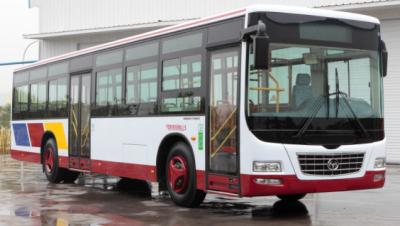 中国 大きいスペース公共都市運輸バス/バス組み立て工場の合同事業は組みます 販売のため