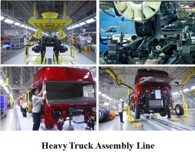 Китай Перевезите вклад на грузовиках сборочного завода мотора общих размеров сборочного конвейера 7950×2200×2435 продается