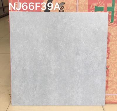 China Chapa de porcelana rústica cinza acabamento mate antiderrapante ISO9001 para uso interno externo à venda