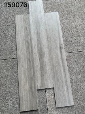 China Residential Wood Look Porcelain Tile Flooring Rectangular Grain Finish 150X900 for sale