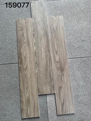 China Authentic Wood Pattern Ceramic Tile 10mm Glossy Antibacterial Grain Surface for sale