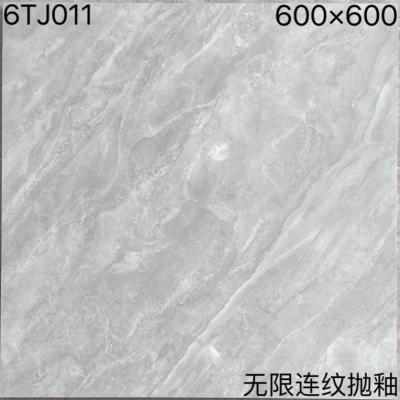 China Chapas de porcelana polida brilhante 600mm X 600mm Certificado ISO9001 à venda