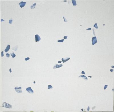 China Schramvast porselein Terrazzo Look tegels, geglazuurde witte Terrazzo vloertegels Te koop