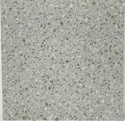 China Gray Ceramic Terrazzo Floor Tiles 60 * 60cm Chemical Resistant CE Certified for sale