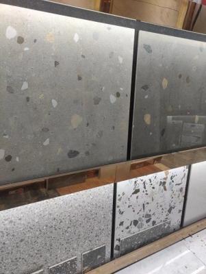 Cina Piastrelle di porcellana resistenti agli graffi, piastrelle di terrazzo bianche vetrate in vendita