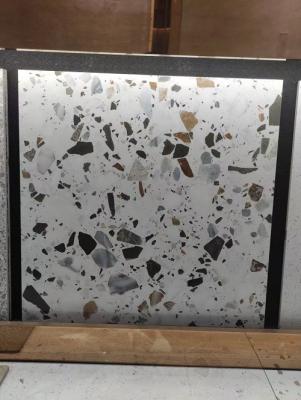 China 1300N Porcelain Terrazzo Look Tiles 9mm Thickness Crazing Resistance for sale