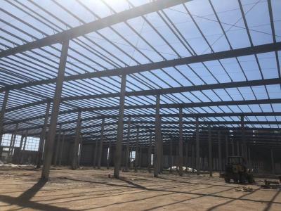 China Logistics Large Span Steel Structure Warehouse Prefabricated Building for sale