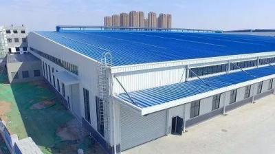 中国 Metal Frame Shed Storage Prefabricated Steel Structure Warehouse Constrction Building 販売のため
