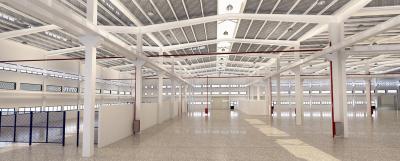 China Modern Prefab Steel Structure Building Warehouse Workshop Aircraft Hangar Office Te koop
