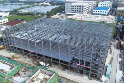 中国 Prefab Steel Structure Building Workshop Shed For Industrial 販売のため