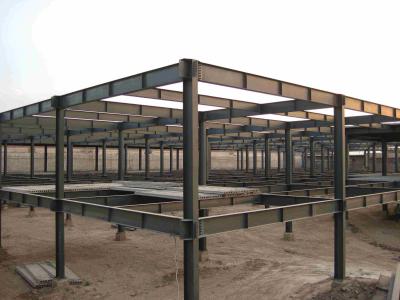 China Customized Metal Sheds Real Estate Construction Prefabricated Warehouse Steel Structure Building for sale