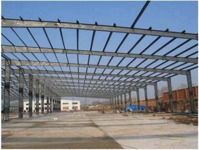 中国 C/Z Section Steel Purlins H Beams Steel Structure Warehouse Easy Installation 販売のため