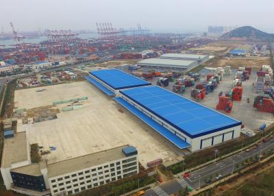 Китай Промышленные дизайн и конструкция склада снабжения стальной структуры продается