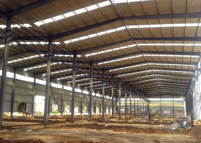 China Construção de quadro pré-fabricada industrial do armazém do aço estrutural à venda