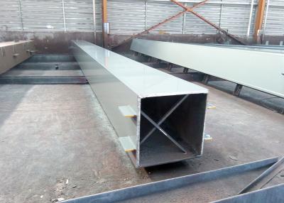 China Packen Sie Stahlspalte geschweißte Baustahl-Hersteller/kastenähnlichen Metallprozeß ein zu verkaufen